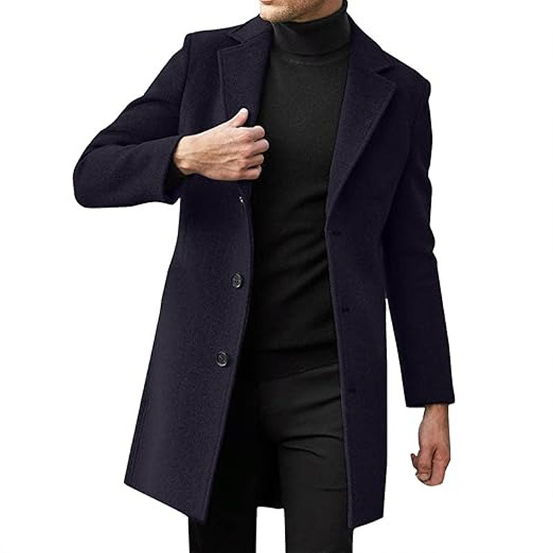 Men’s Long Trench Coat