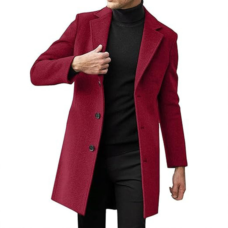 Men’s Long Trench Coat