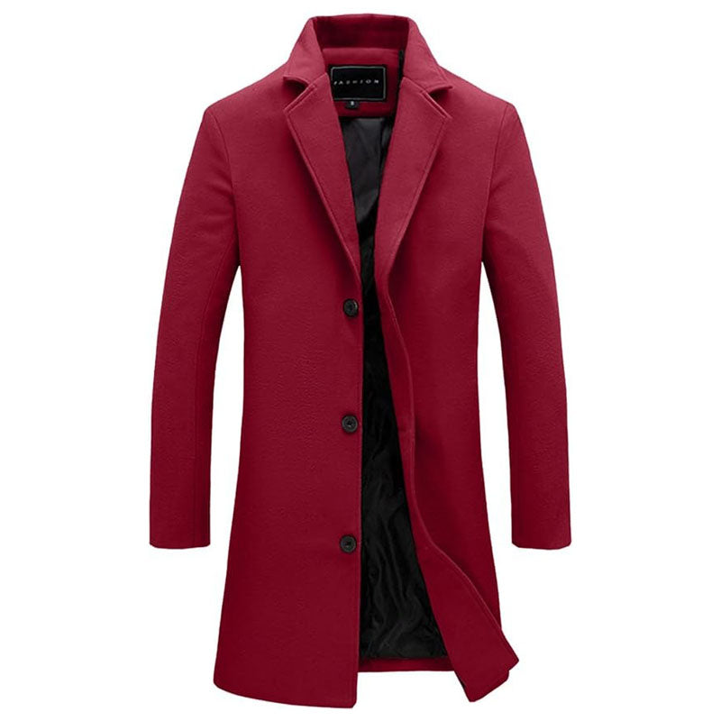 Men’s Long Trench Coat