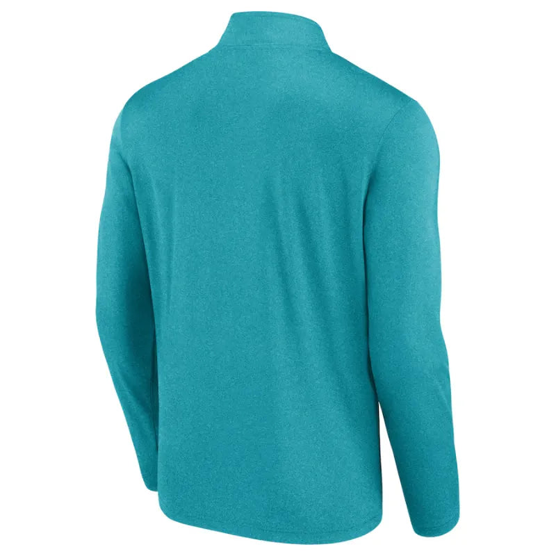 Men’s Miami Dolphins Fanatics Aqua Head-to-Head Quarter-Zip Top