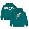Men's Miami Dolphins GOLF WANG Aqua Cutout Pullover Hoodie