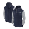 Men's Nike Navy Dallas Cowboys 2024 Half-Zip Jacket