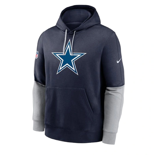 Men’s Nike Navy Dallas Cowboys 2024 Pullover Hoodie