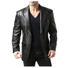 Mens-Real-Leather-Blazer