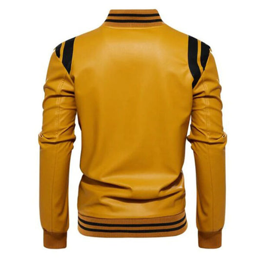 Men’s Varsity Leather Jacket Halloween