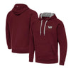 Men's Washington Commanders Antigua Burgundy Pullover Hoodie