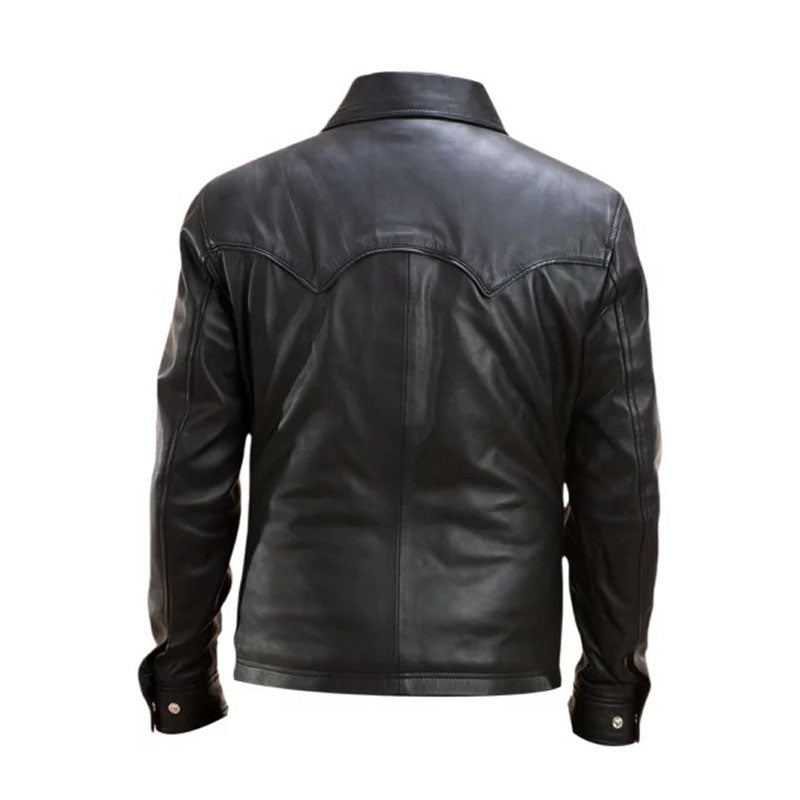 Men Western American Trucker Jacket