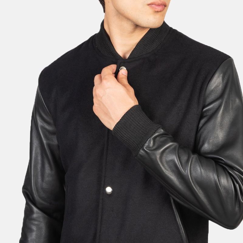 Men’s Vaxton Hybrid Varsity Jacket