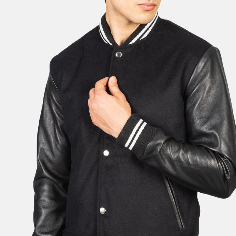 Men’s Vaxton Hybrid Varsity Jacket