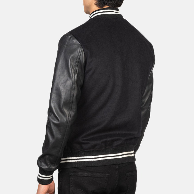 Men’s Vaxton Hybrid Varsity Jacket