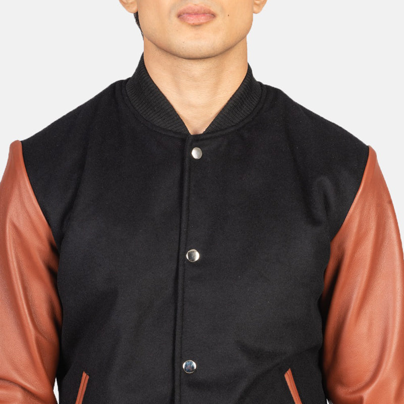 Men’s Vaxton Hybrid Varsity Jacket