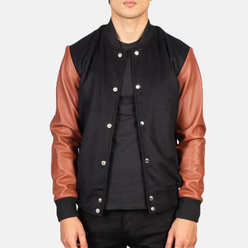 Men’s Vaxton Hybrid Varsity Jacket