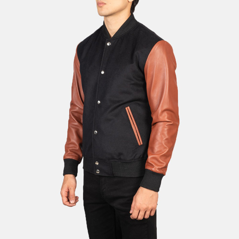 Men’s Vaxton Hybrid Varsity Jacket