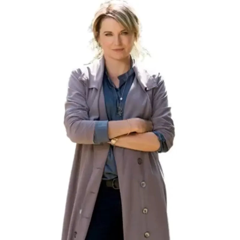 My Life Is Murder Alexa Crowe Trench Coat