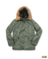 N-3B Cold Weather Parka Green Jacket