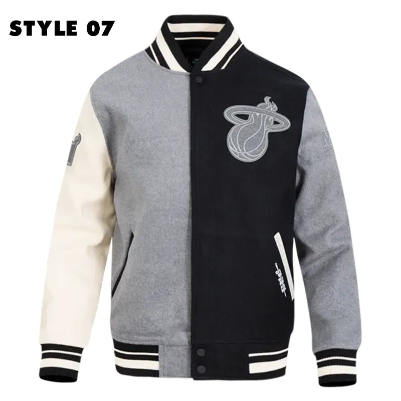 NBA Reverse French Terry Varsity Jacket
