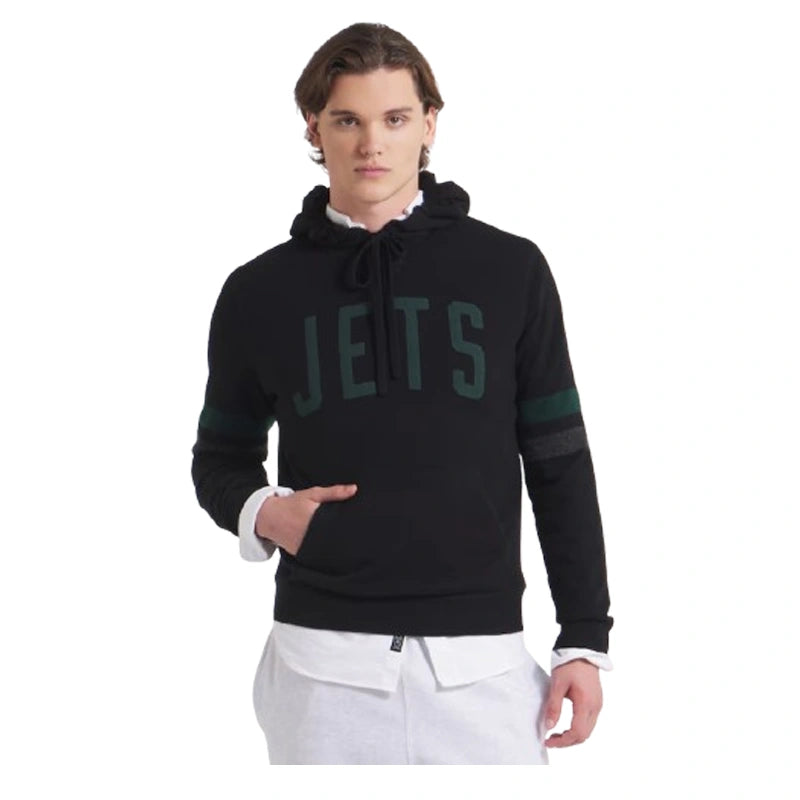 New York Jets x Todd Snyder Heather Black Cashmere Hoodie