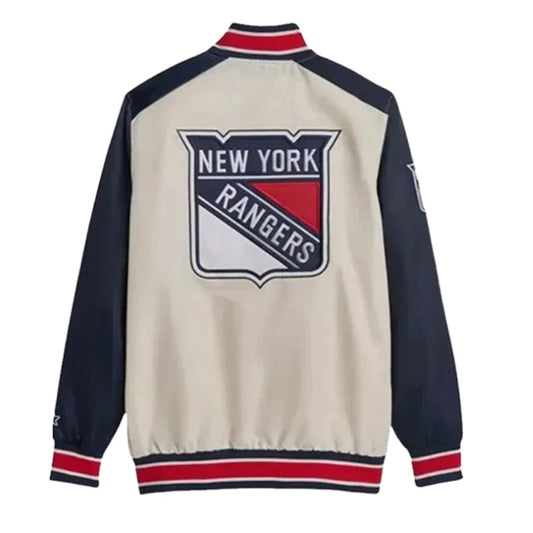 New York Rangers The Renegade Varsity Jacket