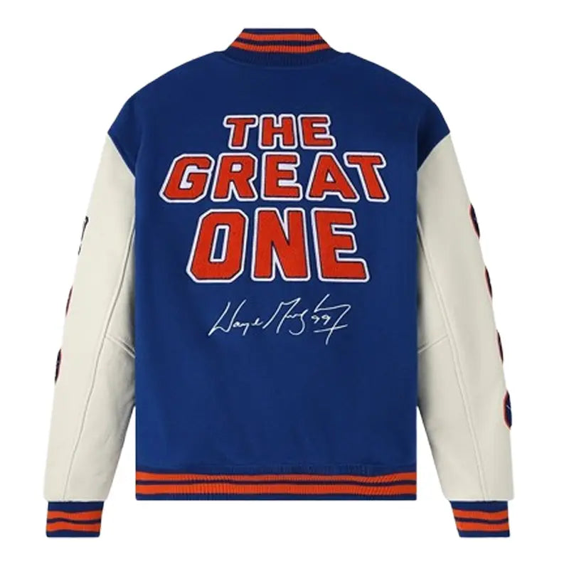 OVO Gretzky Black Varsity Jacket