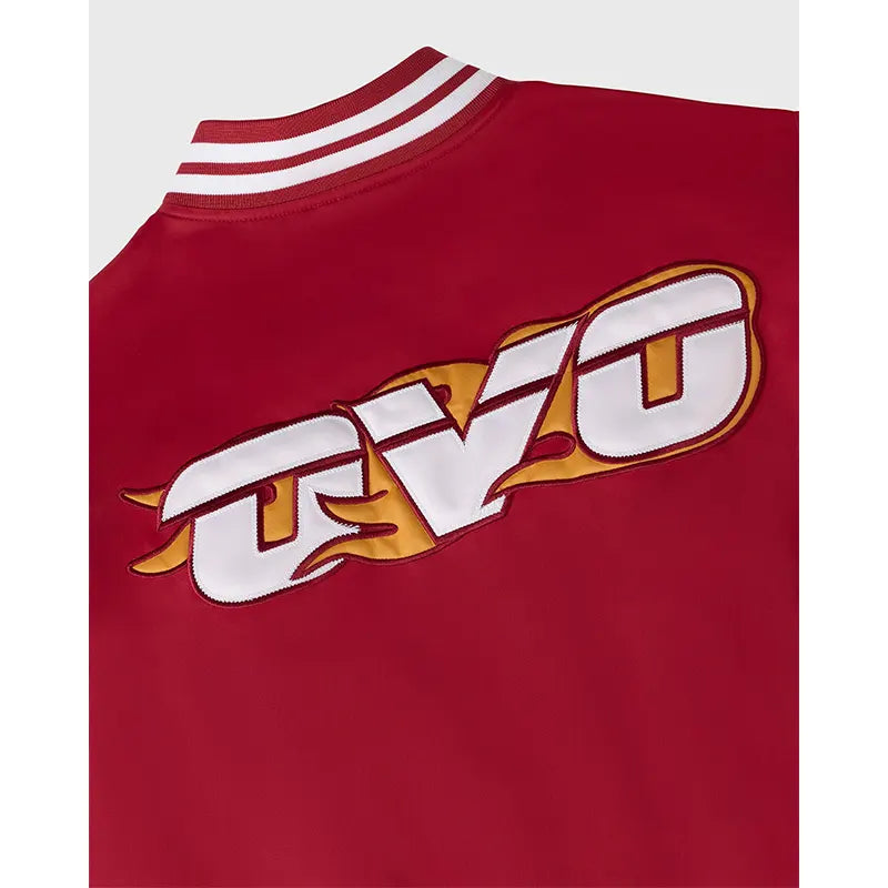 OVO x NBA Miami Heat Satin Varsity Jacket
