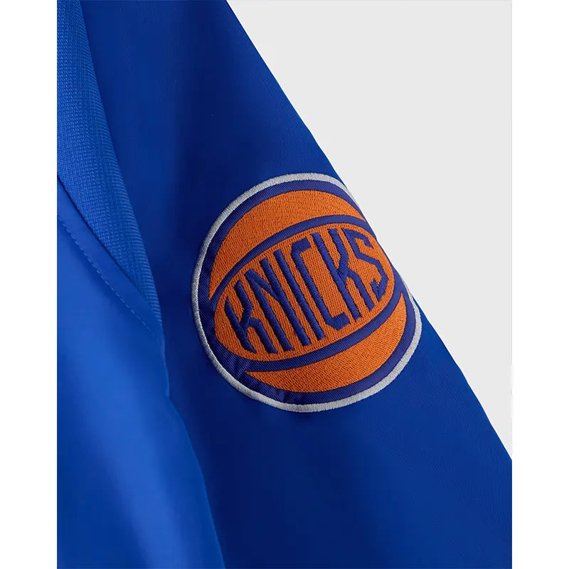 OVO x NBA New York Knicks Satin Varsity Jacket