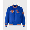 OVO x NBA New York Knicks Satin Varsity Jacket