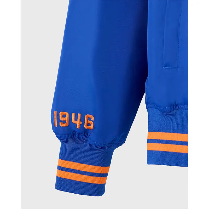 OVO x NBA New York Knicks Satin Varsity Jacket