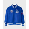 OVO x NBA Philadelphia 76ers Satin Varsity Jacket