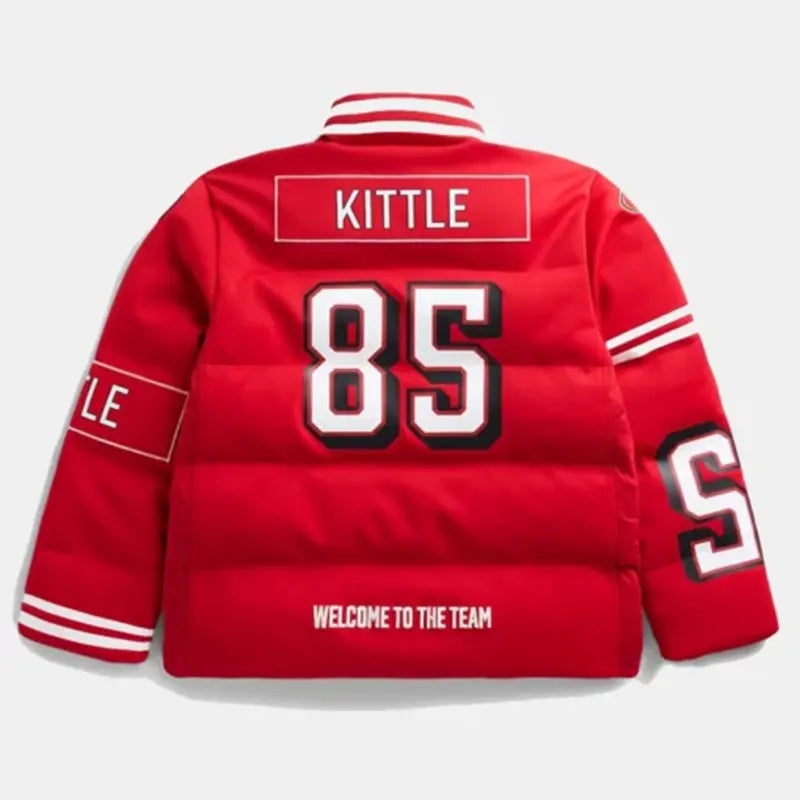 Off Season George Kittle 49ers Player Puffer Jacket