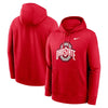 Ohio State Buckeyes Nike Primetime Club Fleece Pullover Hoodie - Scarlet