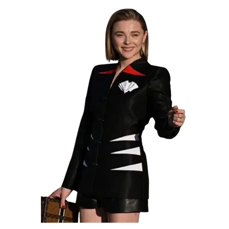 Paris Fashion Week Chloë Grace Moretz Blazer