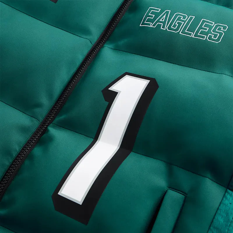 Philadelphia Eagles Off Season x NFL Puffer Long Coat