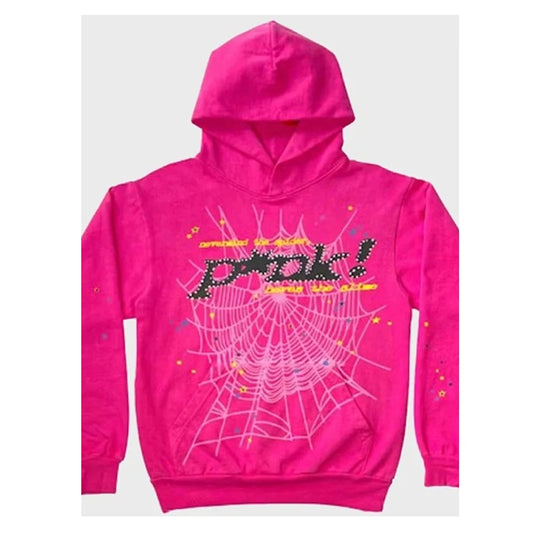 Pink Sp5der Hoodie