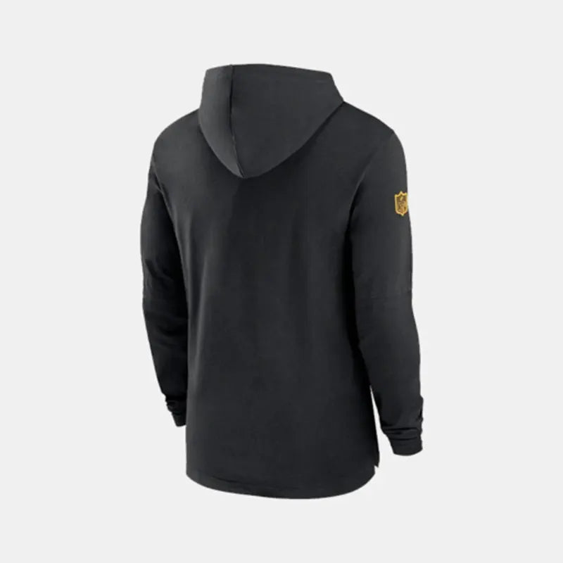 Pittsburgh Steelers Black Sideline Hoodie