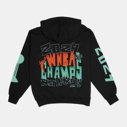 Playa Society New York Liberty 2024 WNBA Champions Hoodie