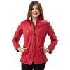 Women’s Real Red Leather Jacket