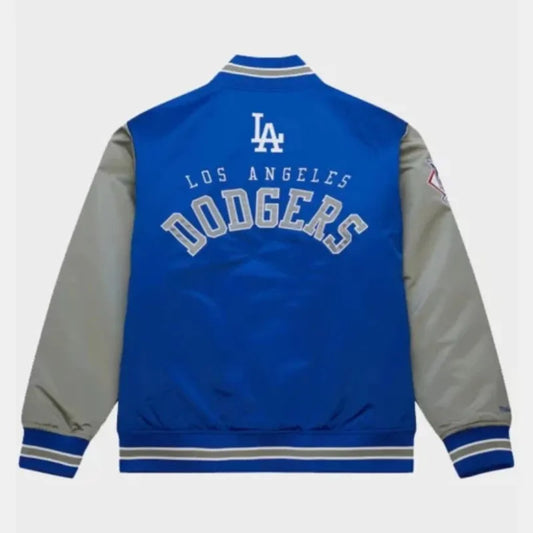 Los Angeles Dodgers Primetime Vintage Satin Full-Snap Jacket