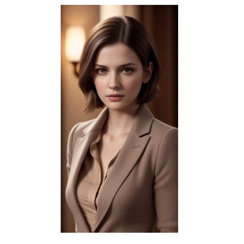 Sad Resident Evil 4 Remake Leon Kennedy Blazer