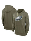Salute To Service Hoodie Philadelphia Eagles Green Hoodie