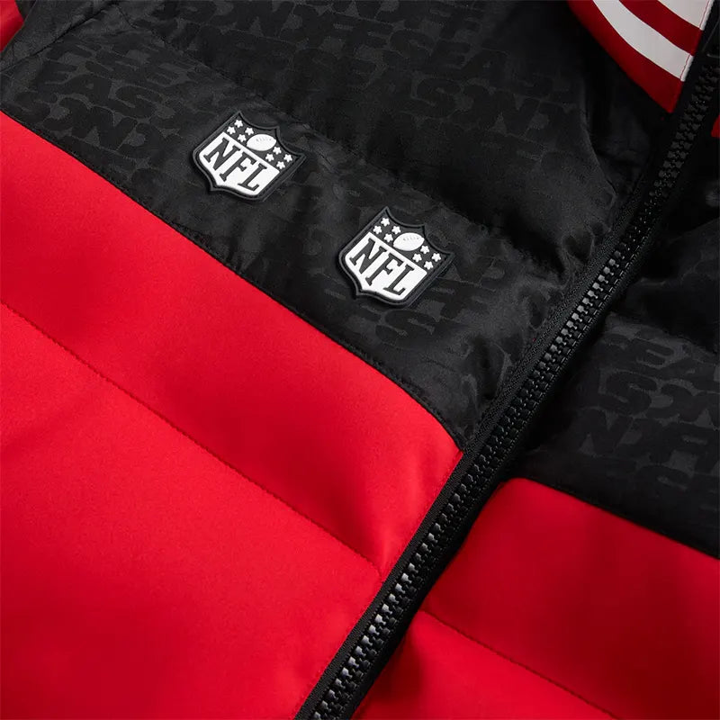 San Francisco 49ers Off Season x NFL Team Puffer Jacket