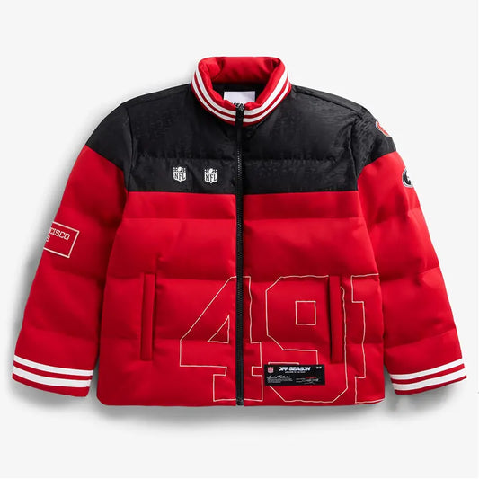 San Francisco 49ers Off Season x NFL Team Puffer Jacket