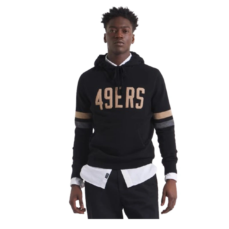 San Francisco 49ers x Todd Snyder Black Cashmere Hoodie