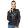 Women’s Real Black Leather Jacket