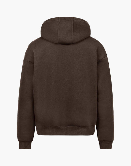 Statement Brown Hoodie