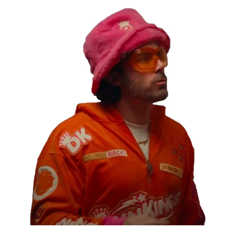 Super Bowl Commercial 2025 Casey Affleck Dunkings Track Jacket