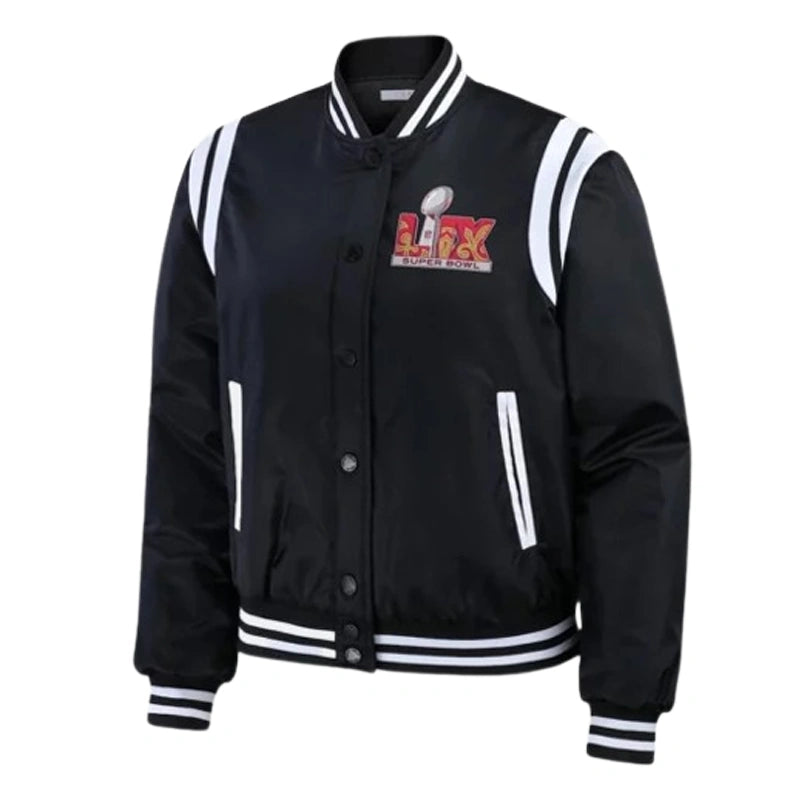 Super Bowl LIX Erin Andrews Varsity Jacket