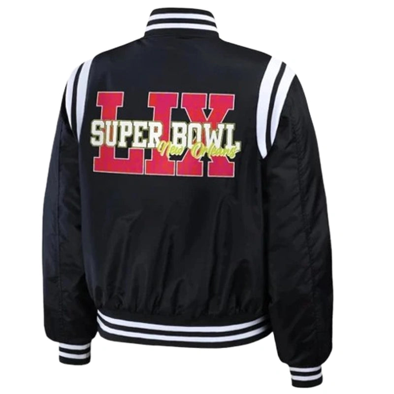 Super Bowl LIX Erin Andrews Varsity Jacket