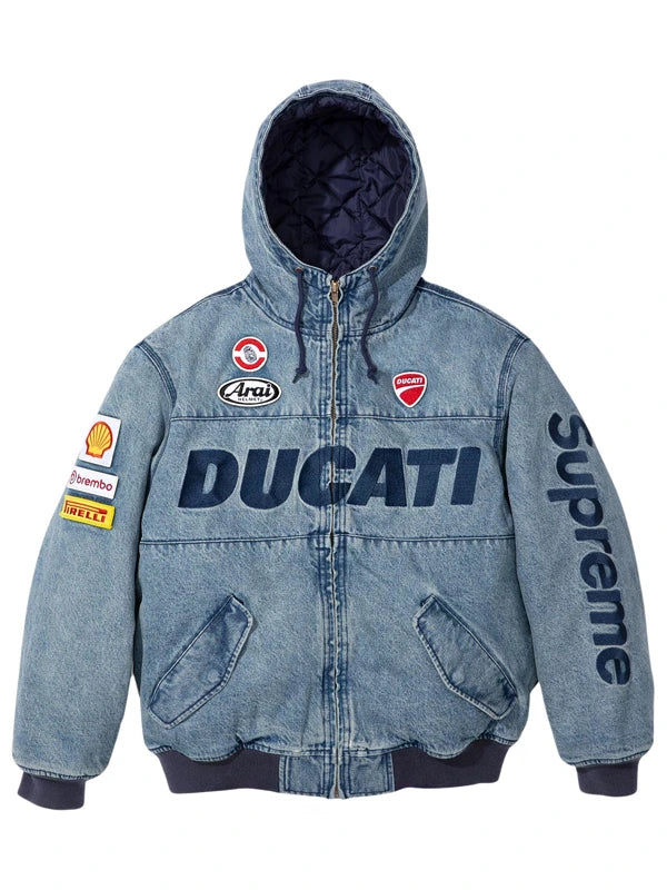 Supreme Ducati Hooded Racing Jacket