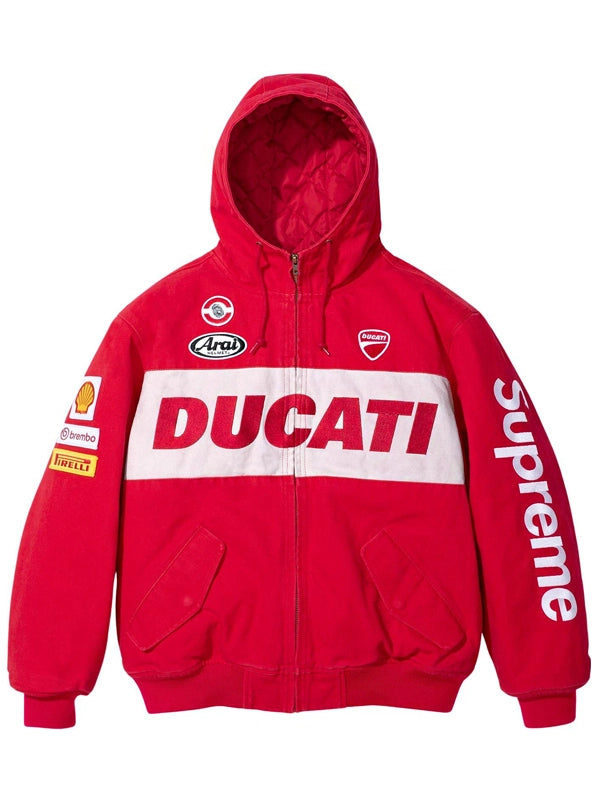 Supreme Ducati Hooded Racing Jacket