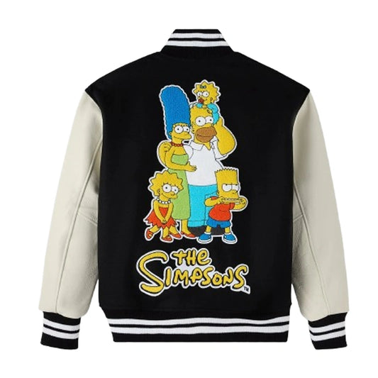 The Simpsons Varsity Jacket